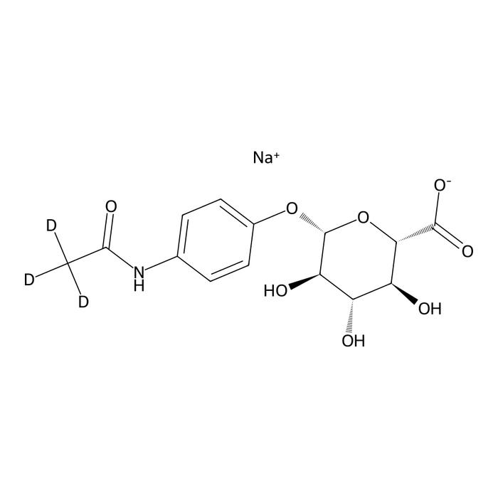 Acetaminophen-d3 glucuronide Sodium Salt