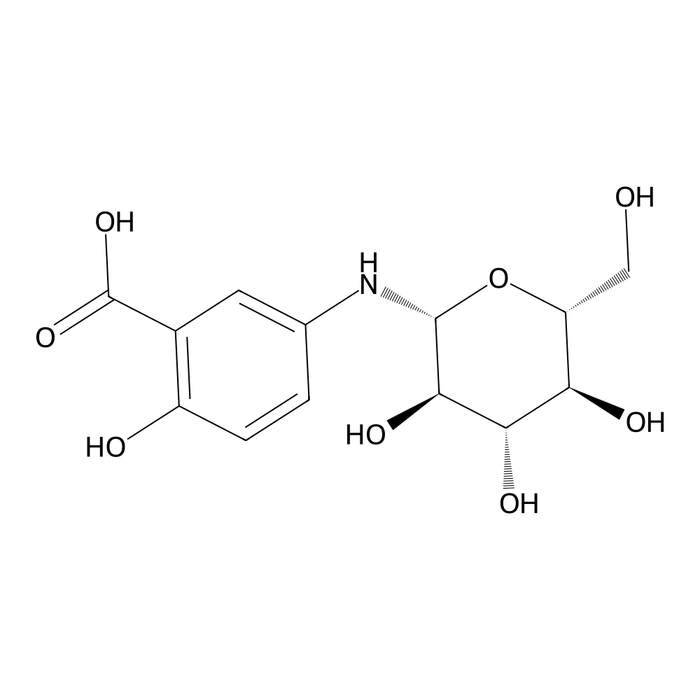 5-(N-β-D-Glucopyranosylamino) salicylic acid