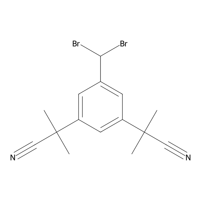Anastrozole EP Impurity D (5-Dibromomethyl Anastrozole)