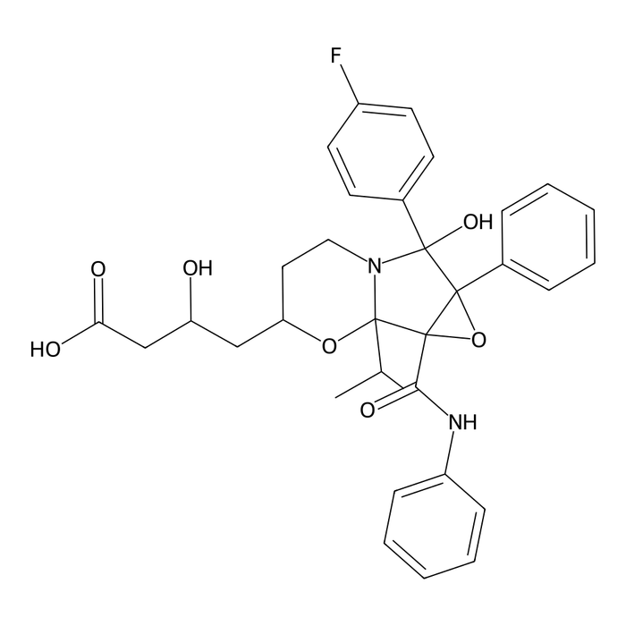 Atorvastatin epoxy pyrrolooxazin 6-hydroxy analog