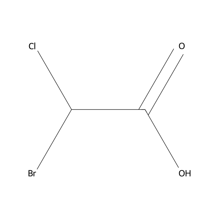 2-Bromo-2-chloroacetic acid (Keratin; Keratin hydrolyzate)