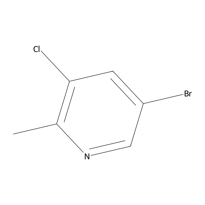5-Bromo-3-chloro-2-methylpyridine