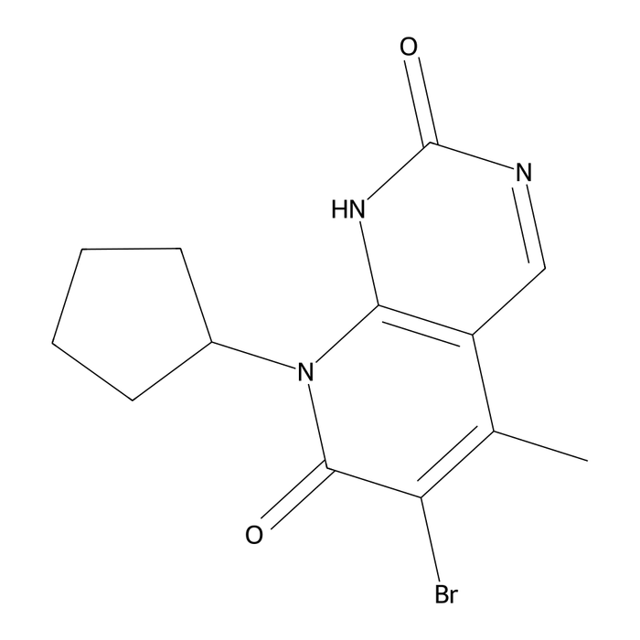 6-Bromo-8-cyclopentyl-5-methylquinazoline-2,7(3H,8H)-dione