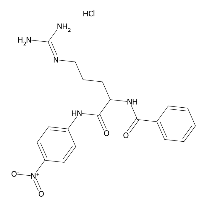 Nα-Benzoyl-DL-Arginine-pNA Hydrochloride