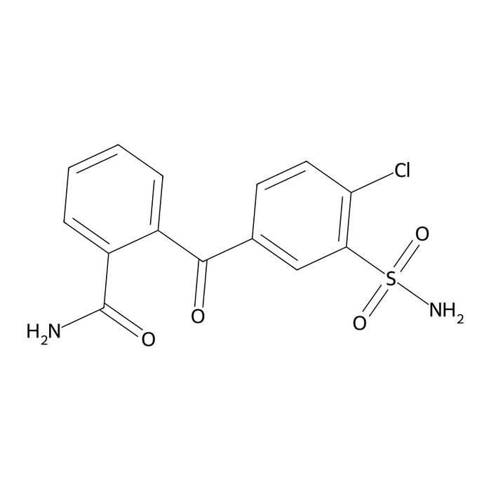 2-(4-Chloro-3-sulfamoylbenzoyl)benzamide