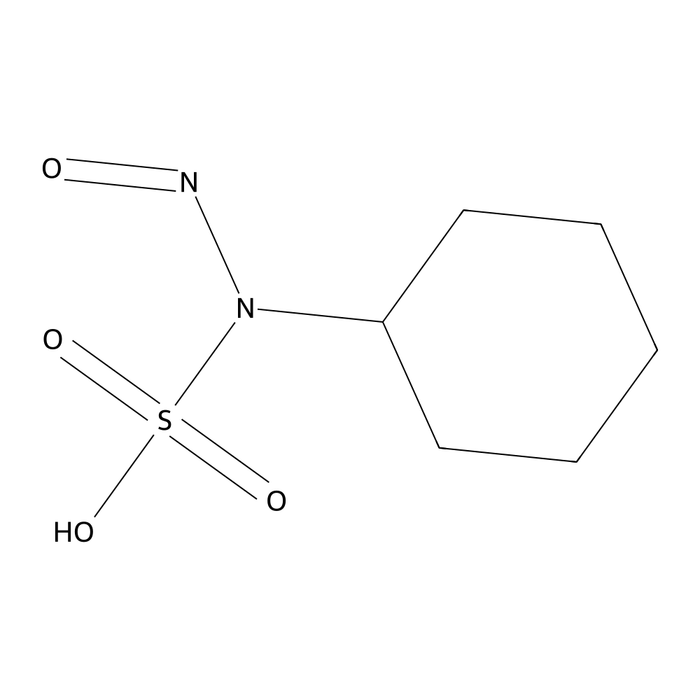 cyclohexyl(nitroso)sulfamic acid