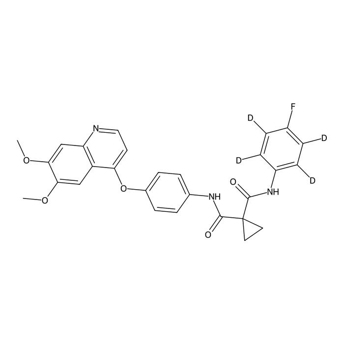 Cabozantinib-d4 (Benzene-ring-d4)