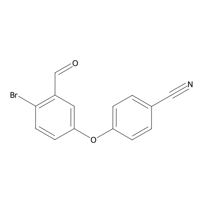 4-(4-Bromo-3-formylphenoxy)benzonitril