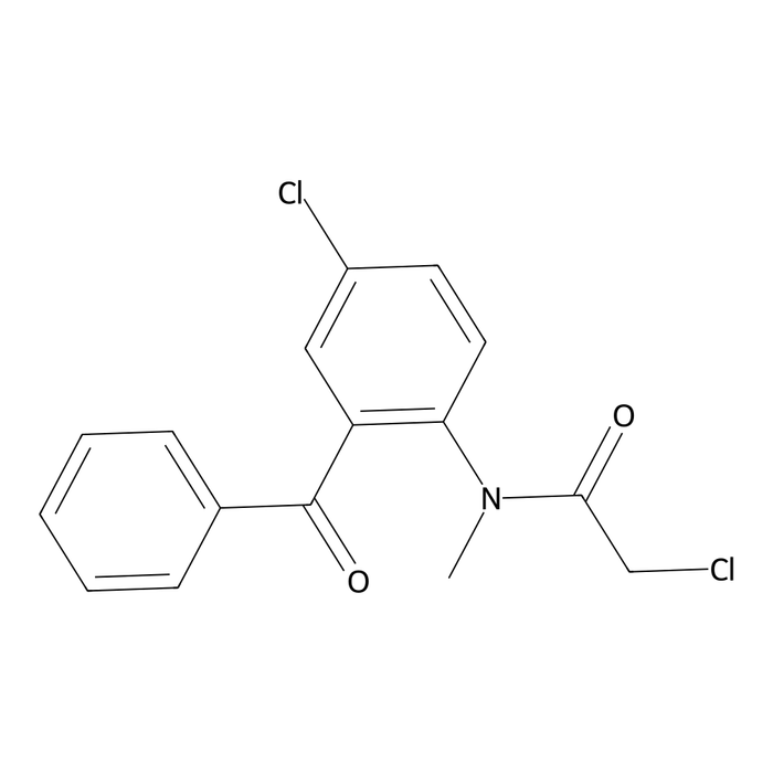 2-chloro-N-(4-chloro-2-benzoylphenyl)-N-methylacetamide