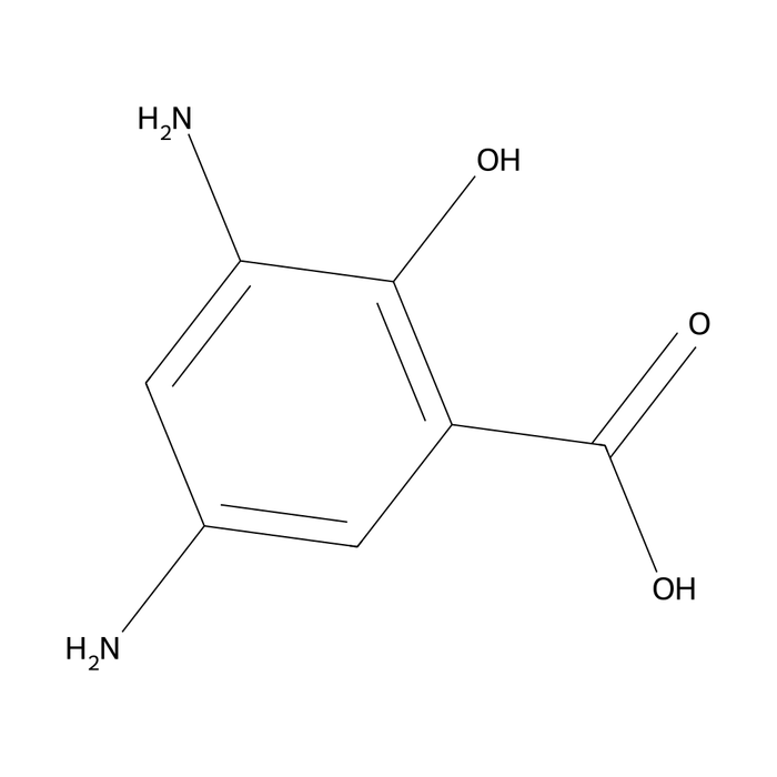 3,5-Diamino-2-hydroxybenzoic acid