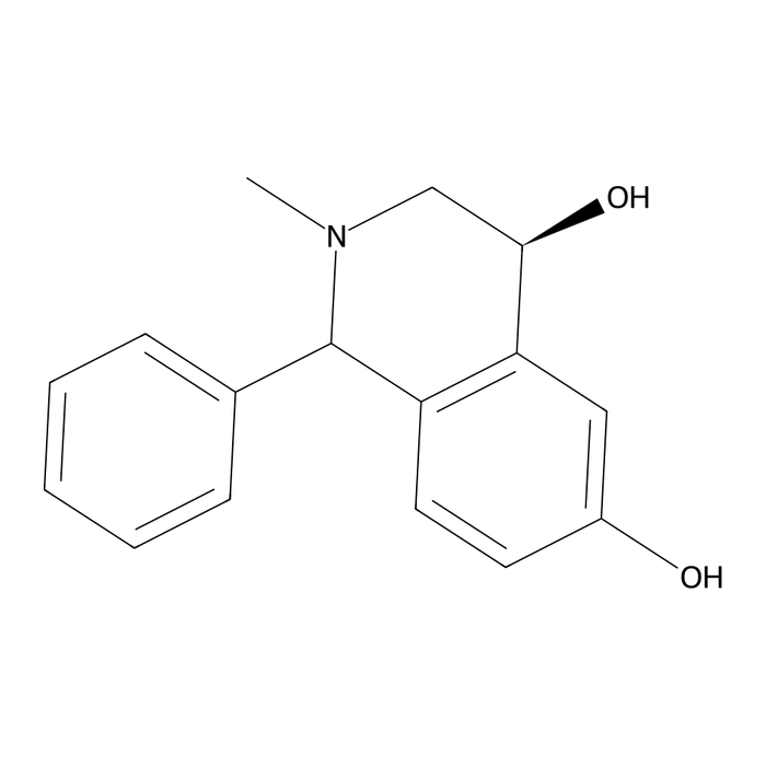 (4R)-4,6-Dihydroxy-2-methyl-1-phenyl-1,2,3,4-tetrahydroisoquinoline