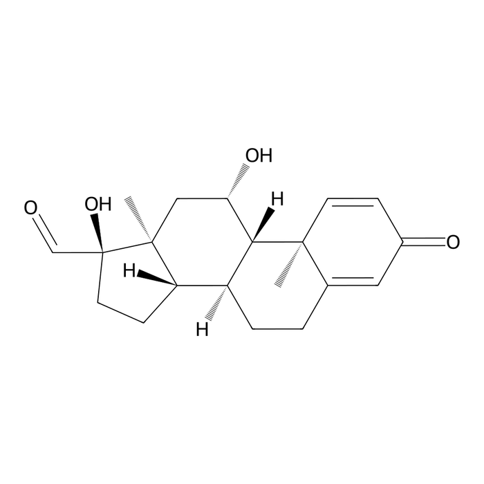 17-Deshydroxyacetyl 17-Carbonyl Prednisolone