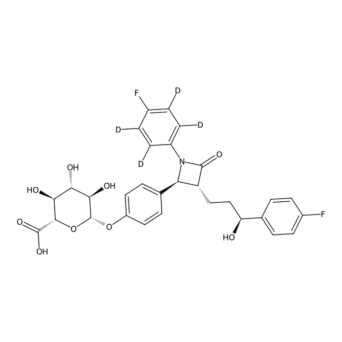 Ezetimibe-d4 phenolic glucuronide
