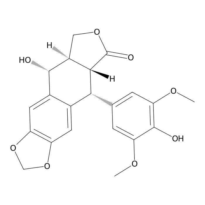Etoposide EP Impurity L (4’-Demethylpodophyllotoxin)