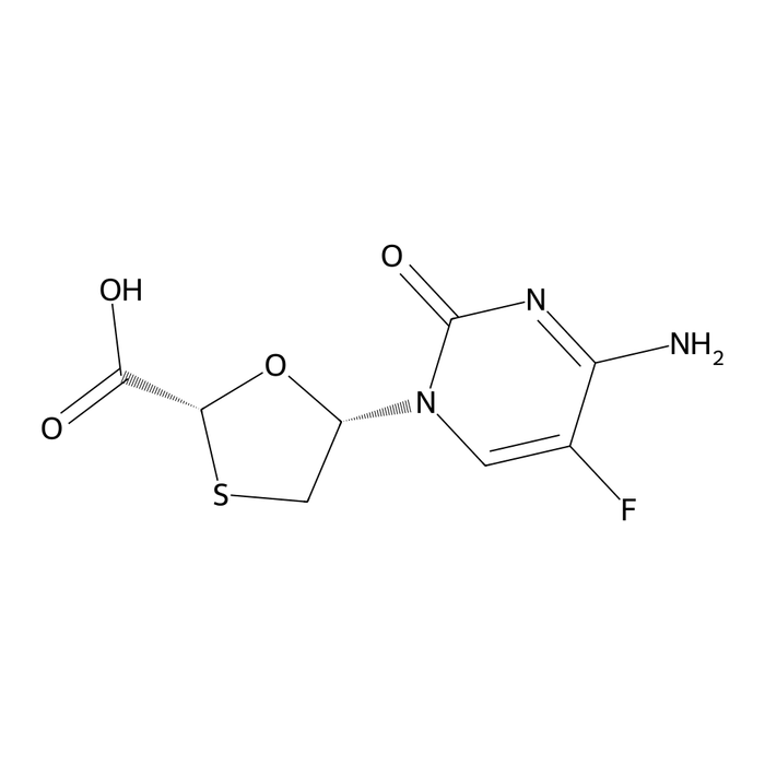 (2R,5S)-Emtricitabine Carboxylic Acid