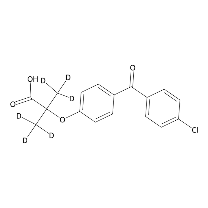 Fenofibric acid-d6