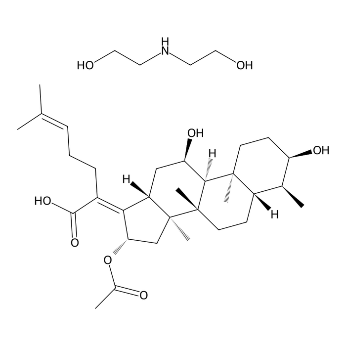 Diethanolamine fusidate