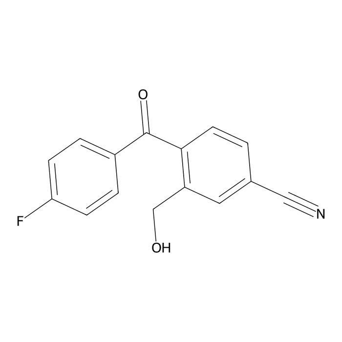 4-(4-Fluorobenzoyl)-3-(hydroxymethyl)benzonitrile