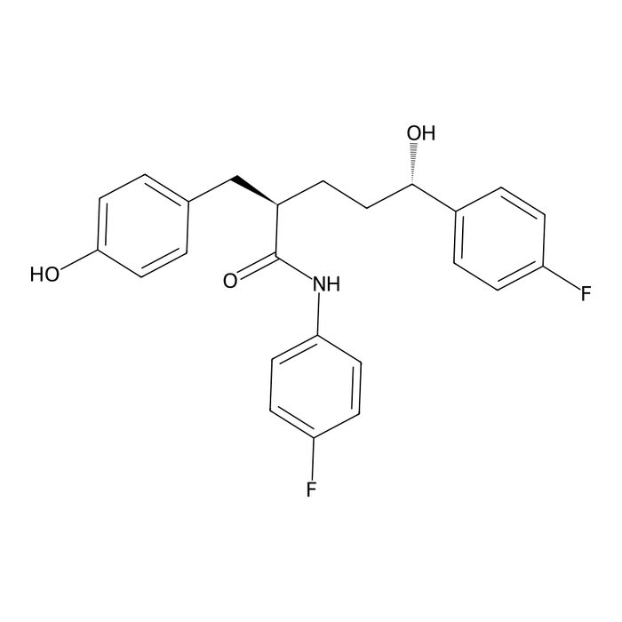 2-(4-Hydroxybenzyl)-N,5-bis-(4-fluorophenyl)-5-hydroxypentanamide