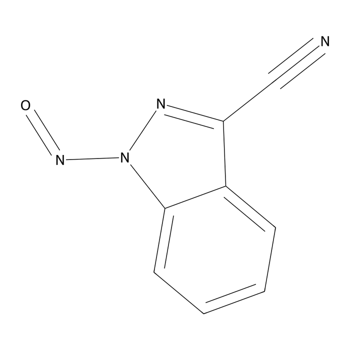 1-Nitroso-1H-indazole-3-carbonitrile