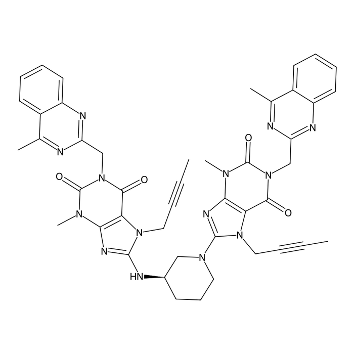N-Depiperidin-3-amine Linagliptin Dimer