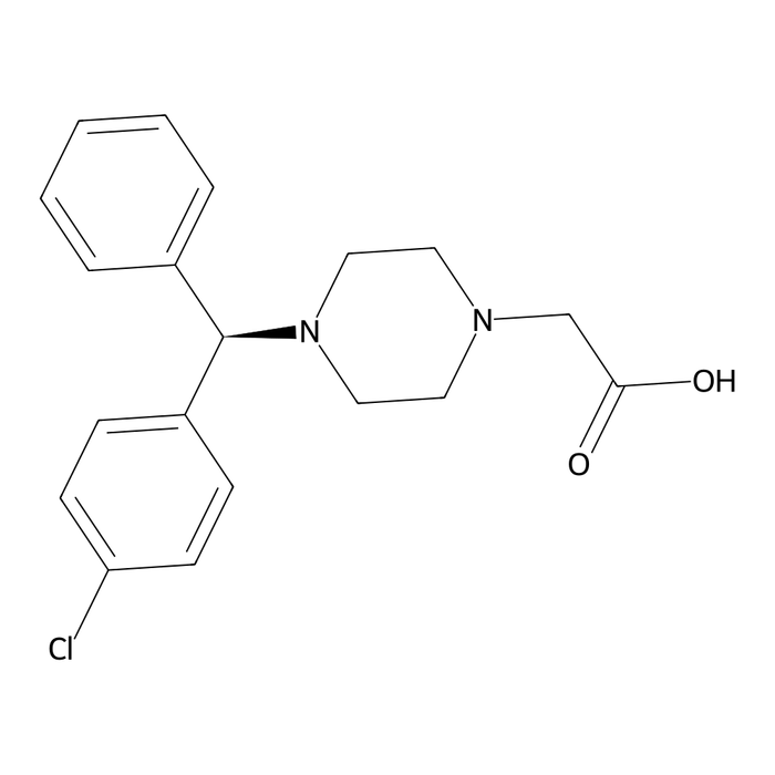 (R)-2-(4-((4-chlorophenyl)(phenyl)methyl)piperazin-1-yl)acetic acid