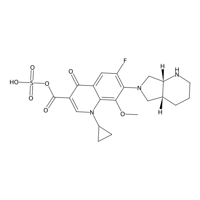 Moxifloxacin acyl sulfate