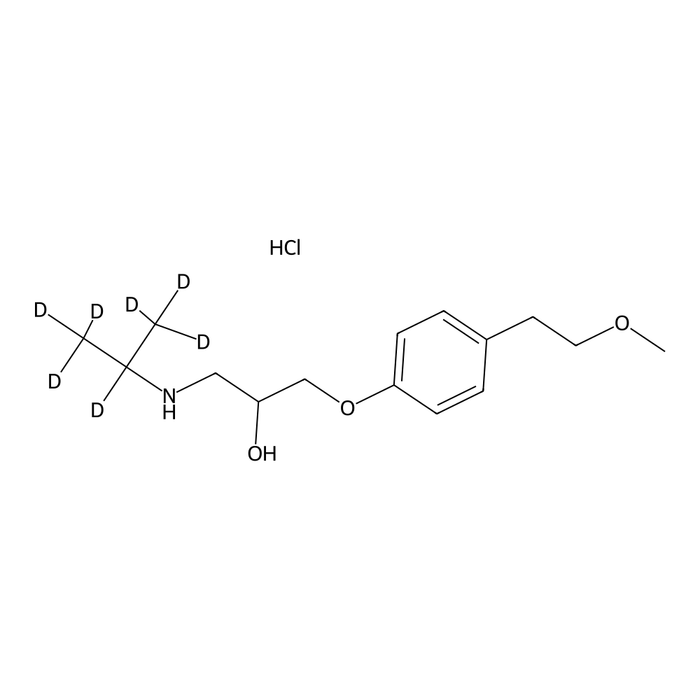 (+/-)-Metoprolol-d7 HCl