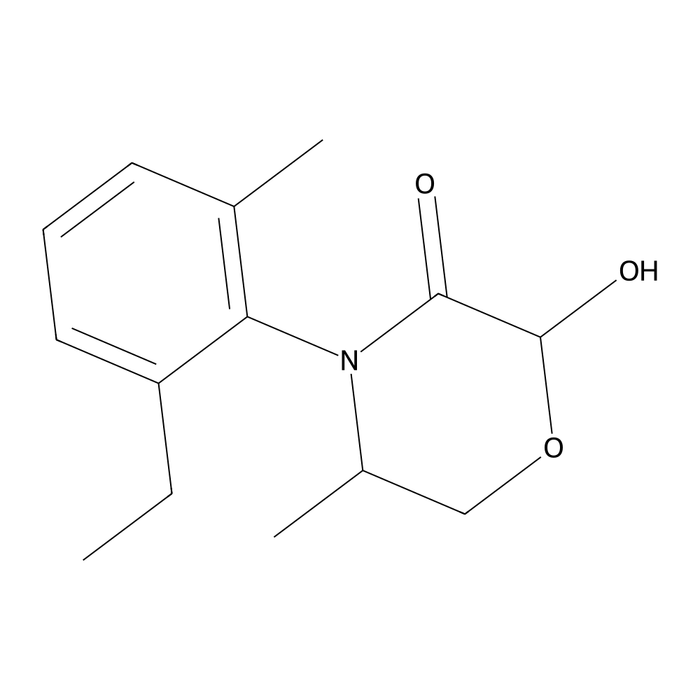 4-(2-Ethyl-6-methylphenyl)-2-hydroxy-5-methyl-3-morpholinone