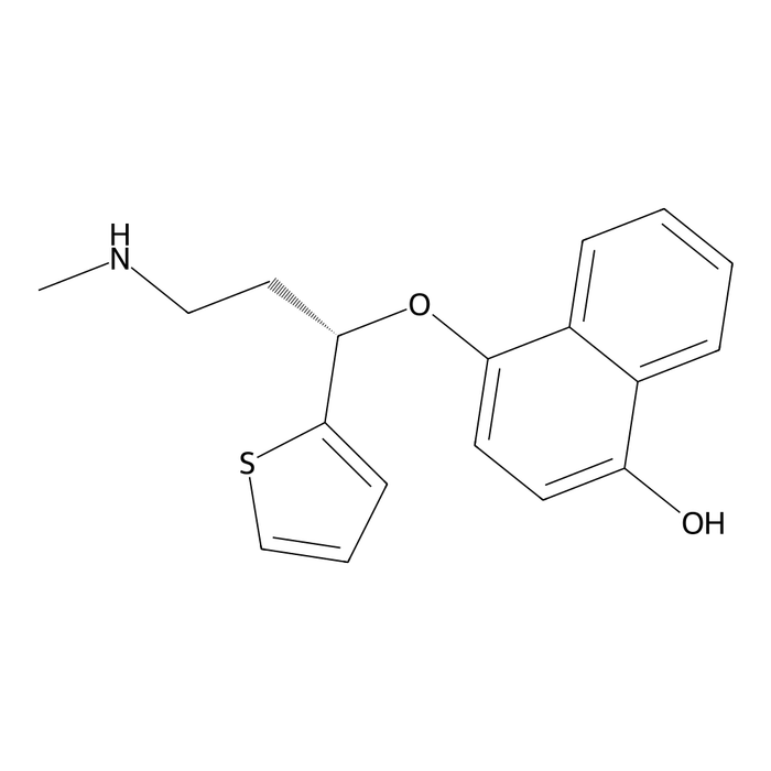 4-(3-methylamino-1-thiophen-2-yl-propyl)-naphthalene-1-ol