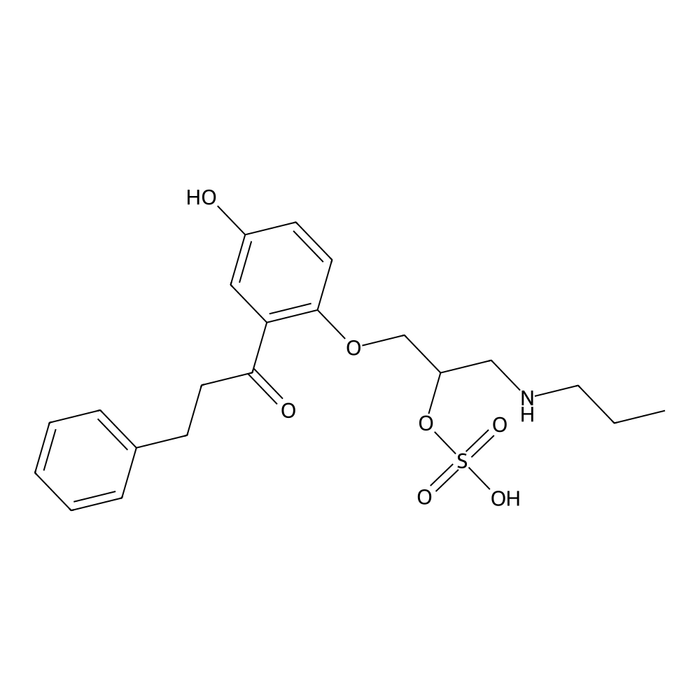 5-Hydroxy propafenone sulfate