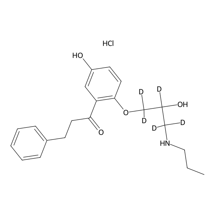 5-Hydroxy propafenone-d5 HCl