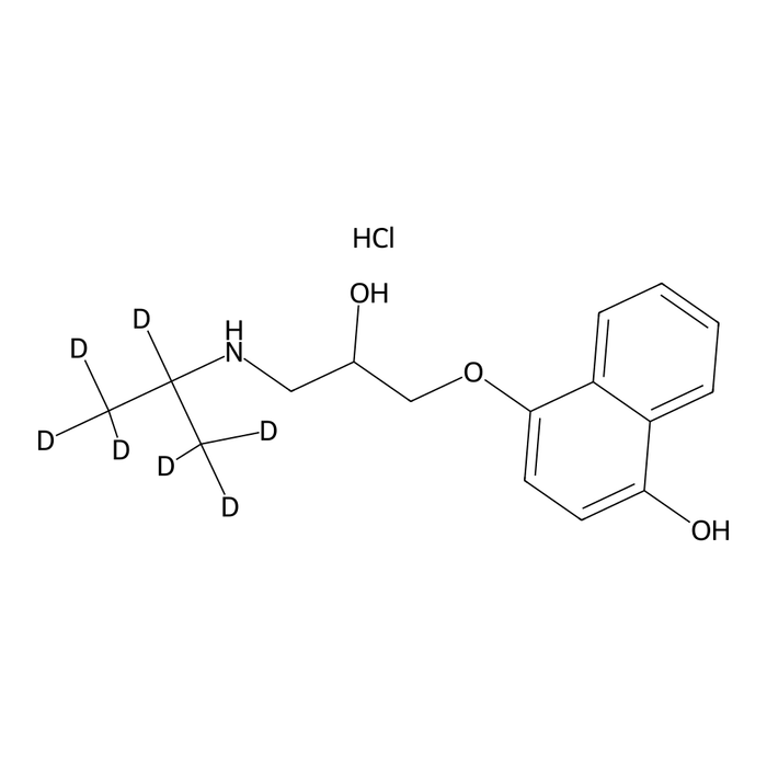 4-Hydroxy Propranolol-d7 HCl