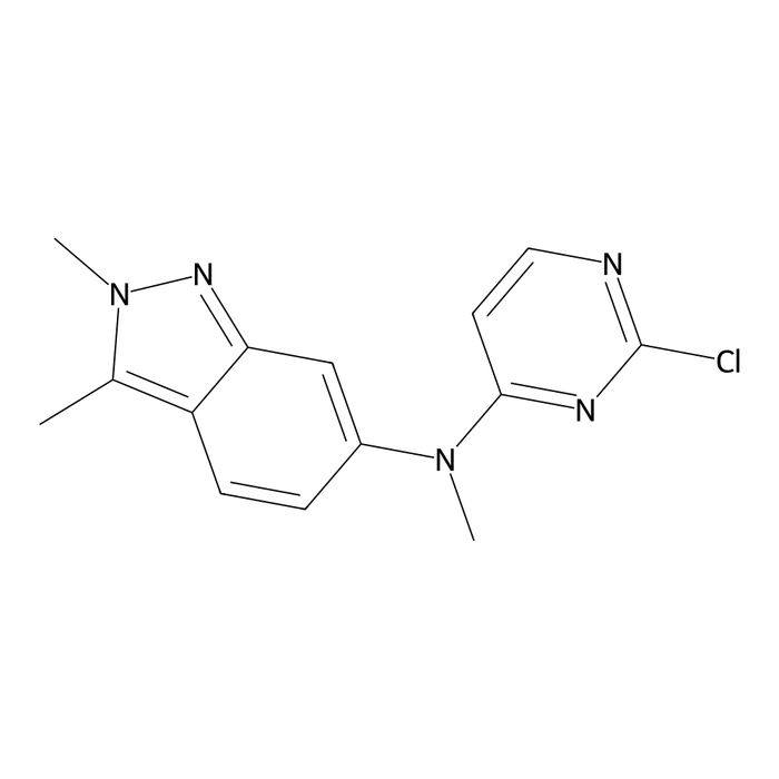 N-(2-Chloro-4-pyrimidinyl)-N,2,3-trimethyl-2H-indazol-6-amine