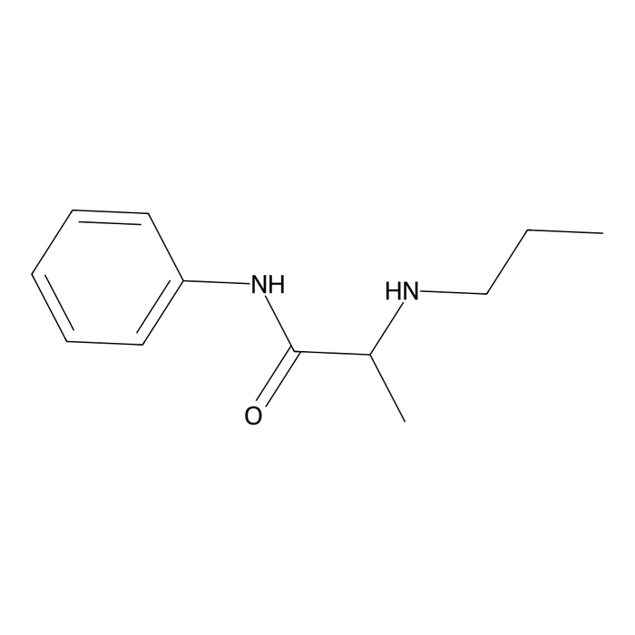 Prilocaine EP Impurity F (Synonyms: (RS)-N-Phenyl-2-(propylamino)propanamide)