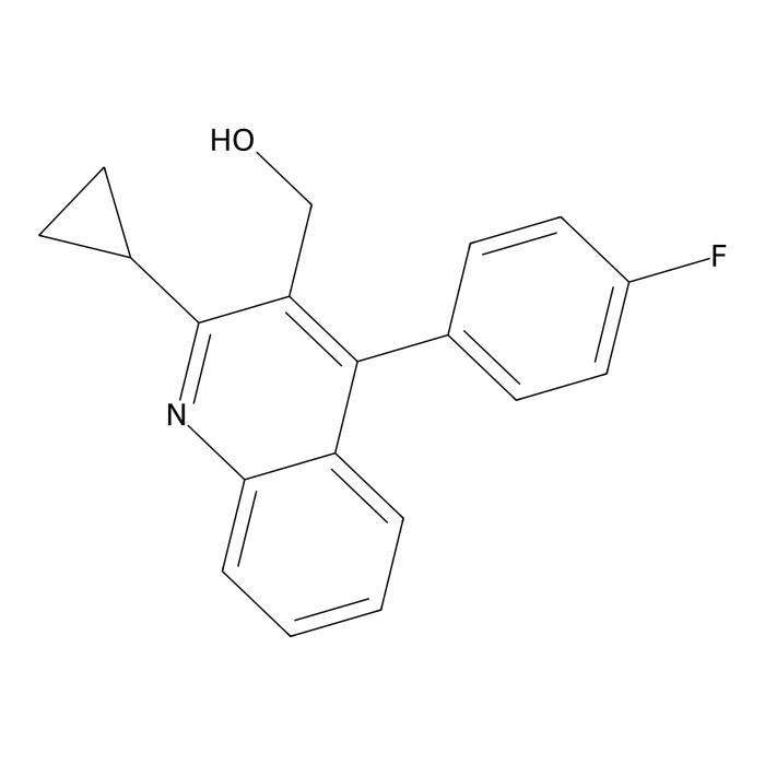 (2-cyclopropyl-4-(4-fluorophenyl)quinolin-3-yl)methanol