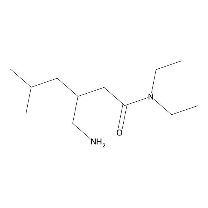 3-(Aminomethyl)-N,N-diethyl-5-methylhexanamide (Experimental Synthesis)