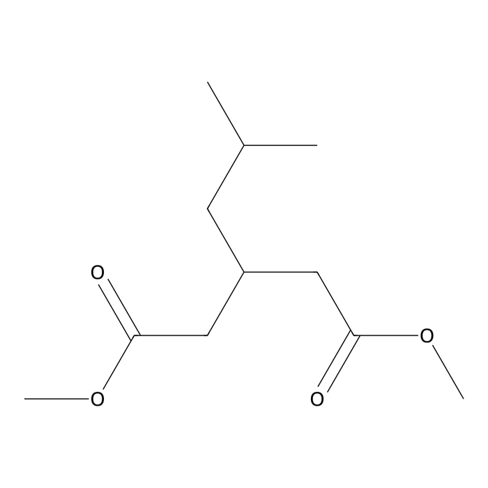 Dimethyl 3-(2-methylpropyl)pentanedioate