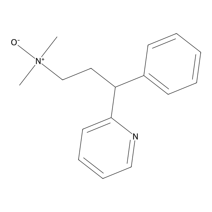 Pheniramine N-Oxide (synonym:N,N-dimethyl-3-phenyl-3-(pyridin-2-yl)propan-1-amine oxide)