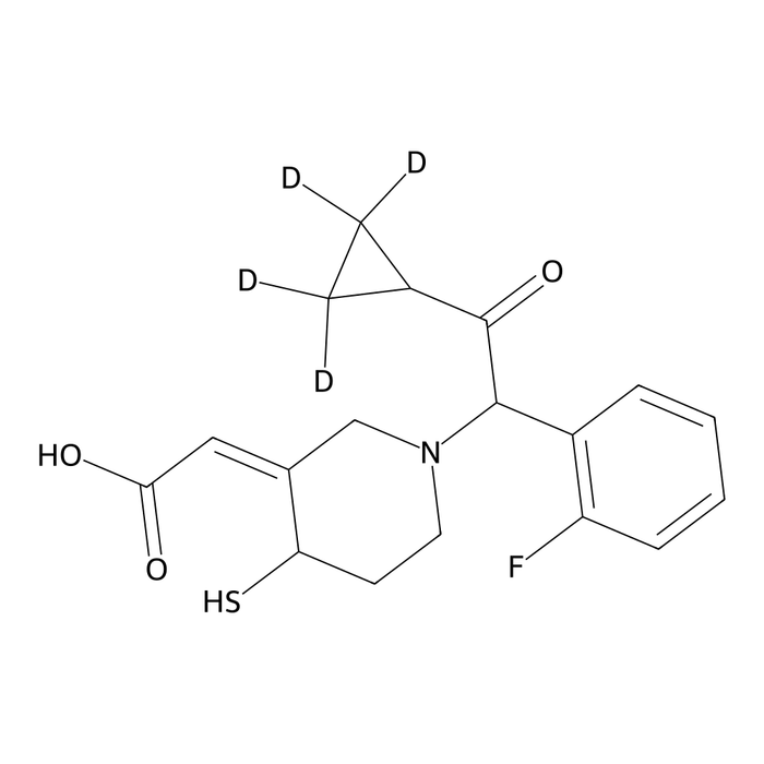 Prasugrel-d4 Metabolite R-138727