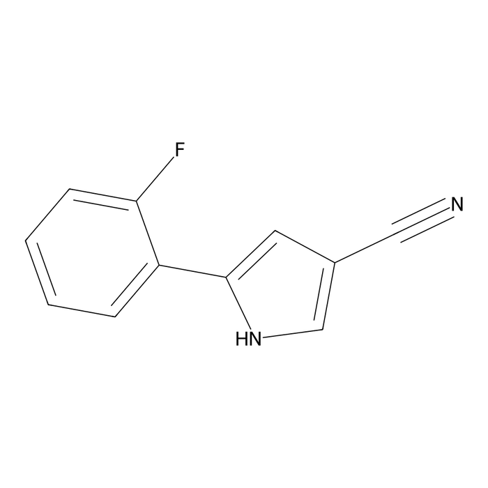5-(2-Fluorophenyl)-1H-pyrrole-3-carbonitrile
