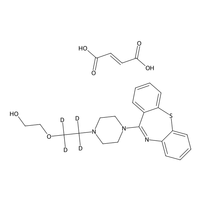 Quetiapine-d4 Fumarate