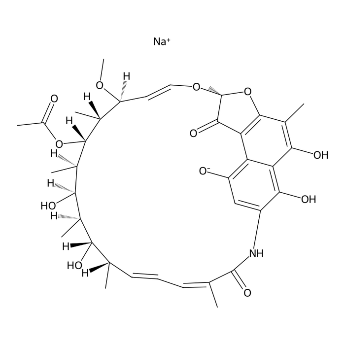 Rifamycin sodium salt