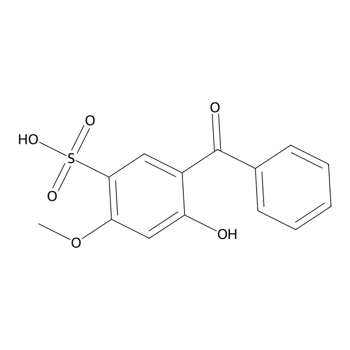 Sulisobenzone (2-Hydroxy-4-methoxybenzophenone-5-sulfonic Acid)