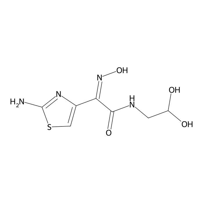 Thiazolylacetyl glycine oxime hydrate