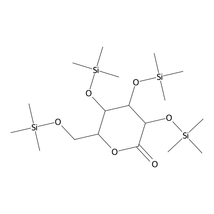 (3S,4S,5R,6R)-3,4,5-Tris((trimethylsilyl)oxy)-6-(((trimethylsilyl)oxy)methyl)tetrahydro-2H-pyran-2-one