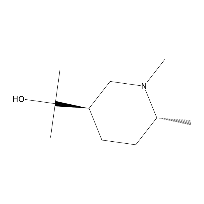 trans 2-(1,6-Dimethylpiperidin-3-yl)propan-2-ol