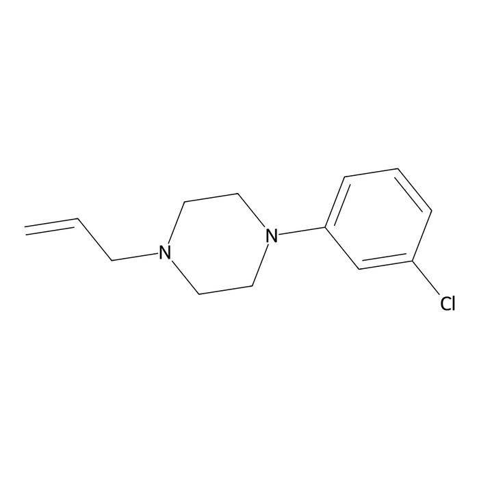 1-allyl-4-(3-chlorophenyl)piperazine