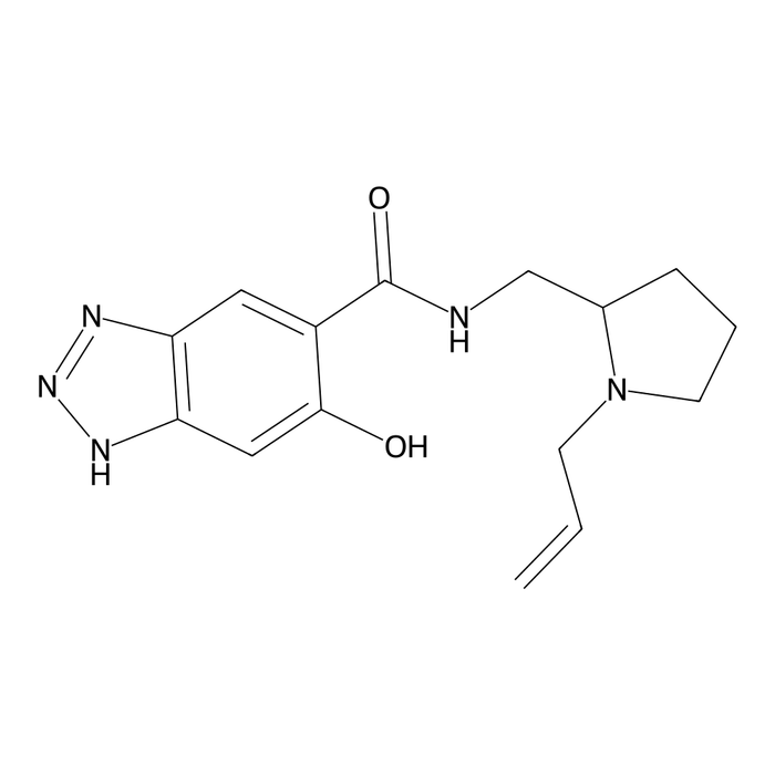 N- ((1-Allylpyrrolidin-2-yl)methyl)-6-hydroxy-1H-b enzo[d][1,2,3]triazole-5-carboxamide