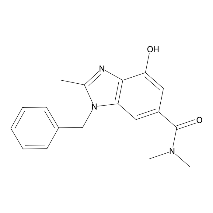 1-benzyl-4-hydroxy-N,N,2-trimethyl-1H-benzo[d]imidazole-6-carboxamide